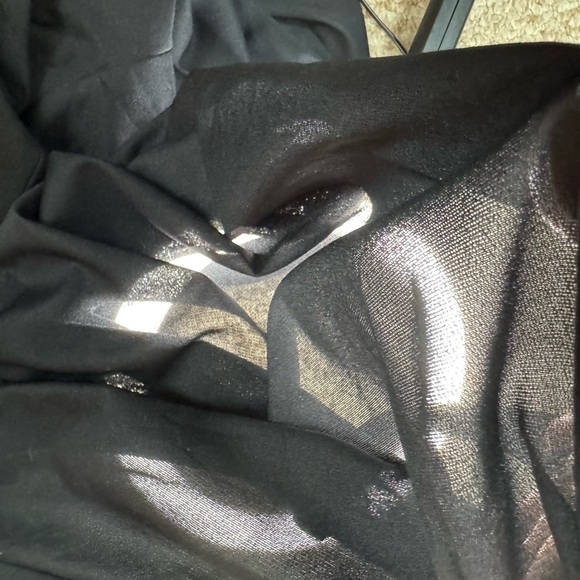 Prato Made In U.S.A Elegant Black Sleeveless Dress. E94 - Picture 15 of 15